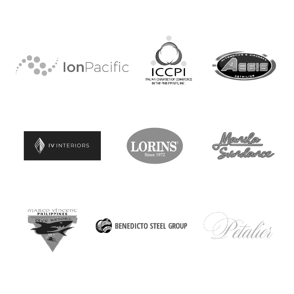 Client logos of Artzap Studio