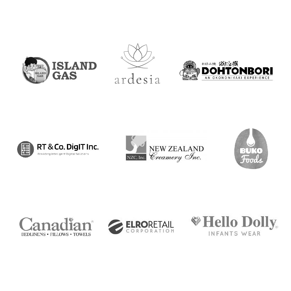 Client logos of Artzap Studio