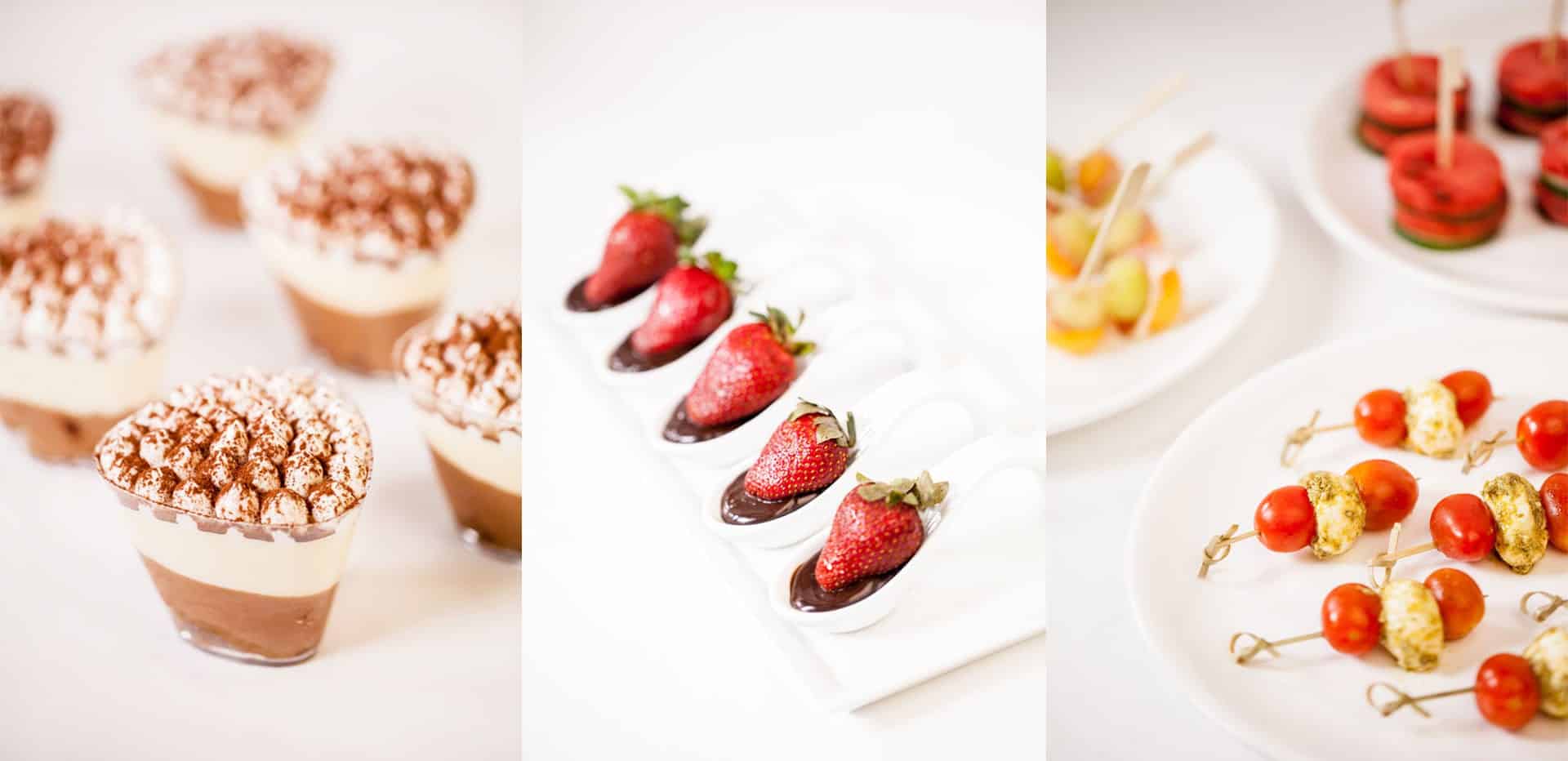 Food shots for Chef's Inlove Catering