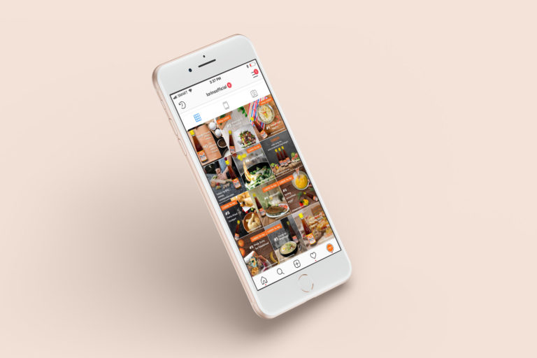 Social Media Mockup Posts for Lorins Patis Puro