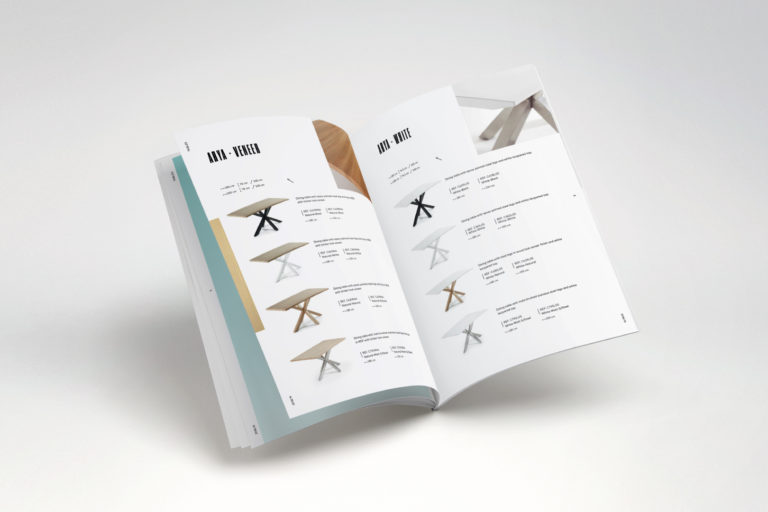 Mockup magazine design for LaForma