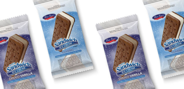 Packaging Design mockup for Dan Eric's Ice Cream
