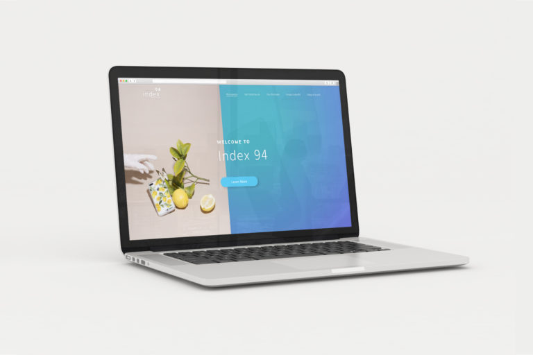 website design for client Index94