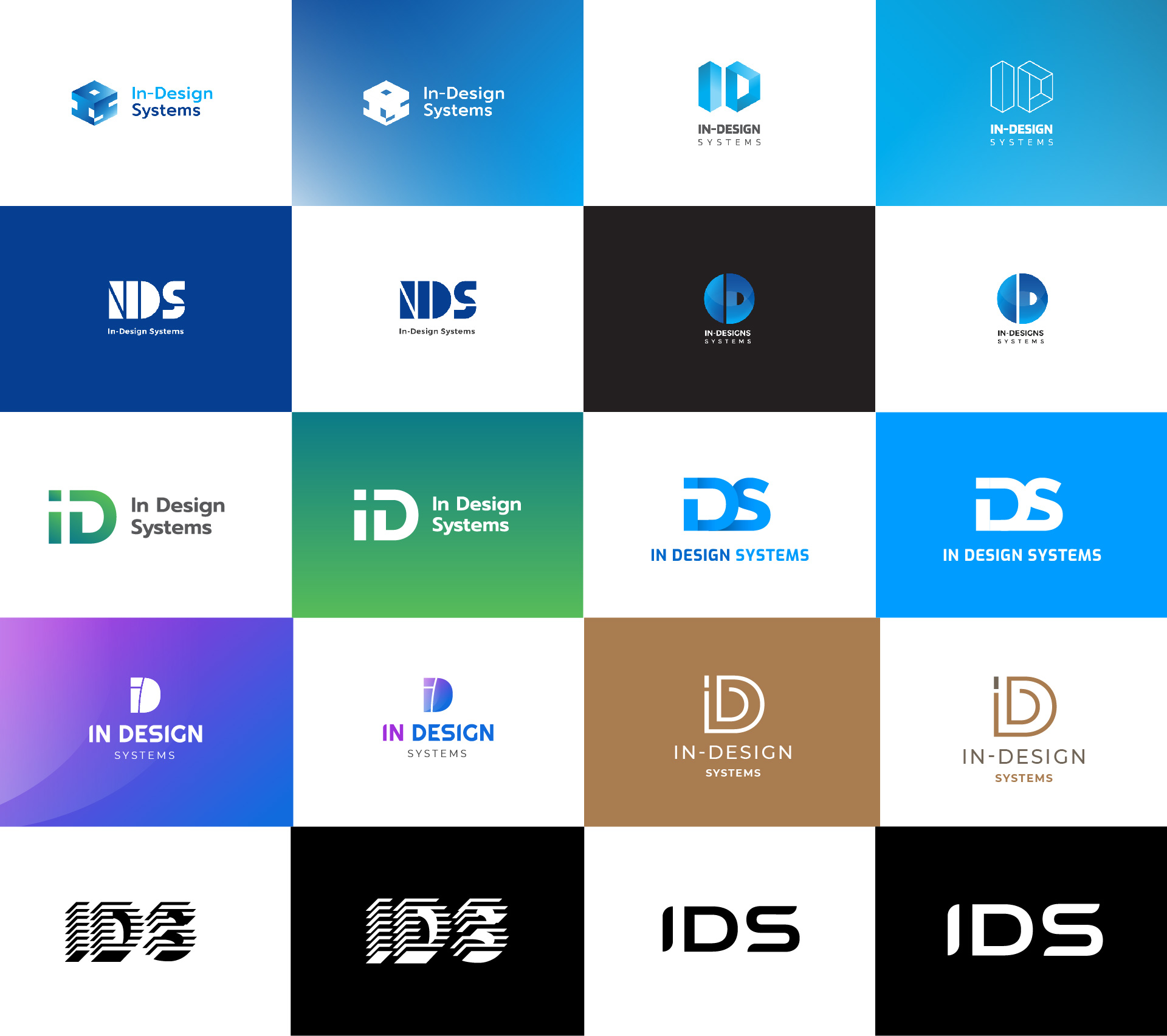 IDS Logo Study | Artzap Stuԁio