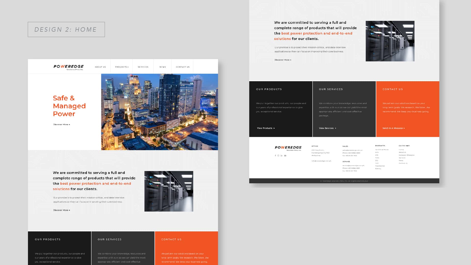 Poweredge Website | Artzap Stuԁio